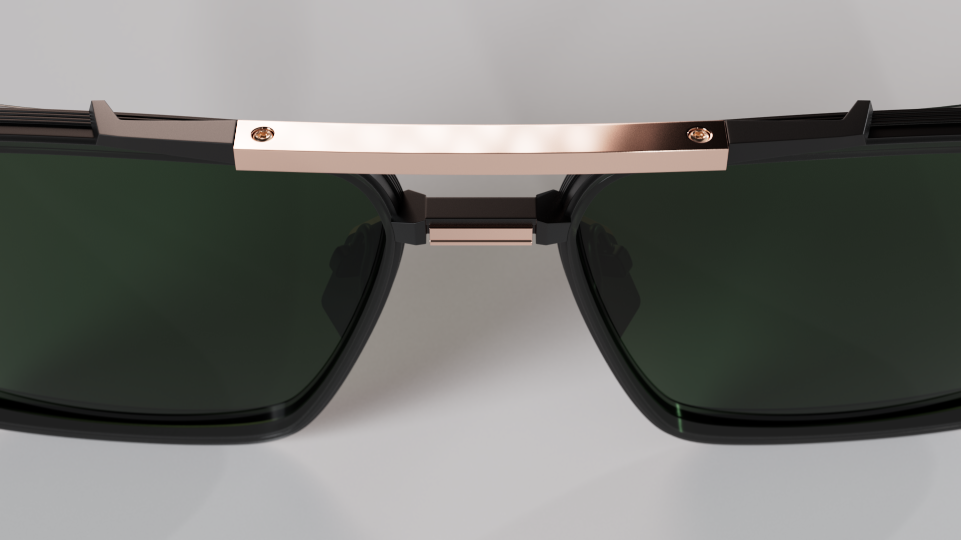 Masunaga MOC 001 Color C — Matte Black / Grey Crystal