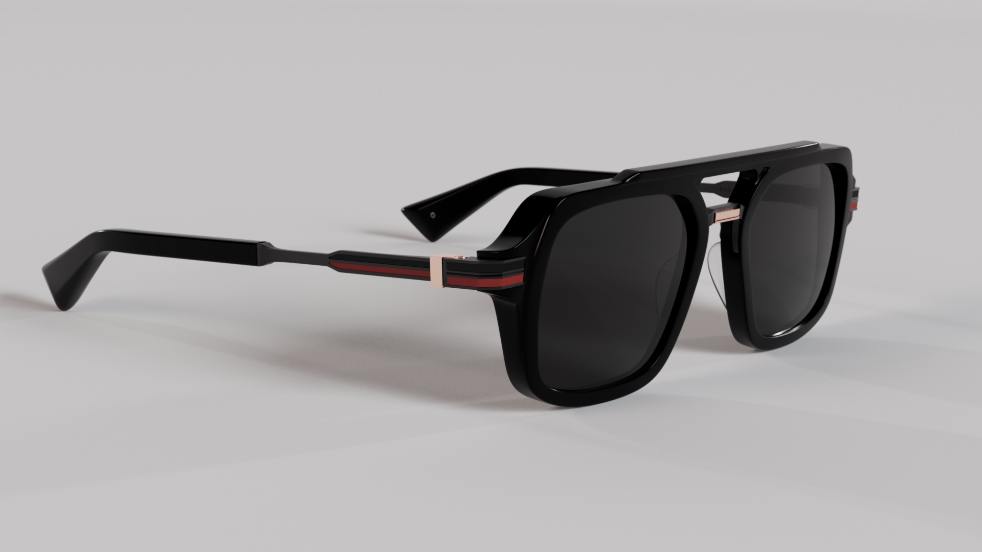 Masunaga MOC 002 Color C — Black / Matte Black
