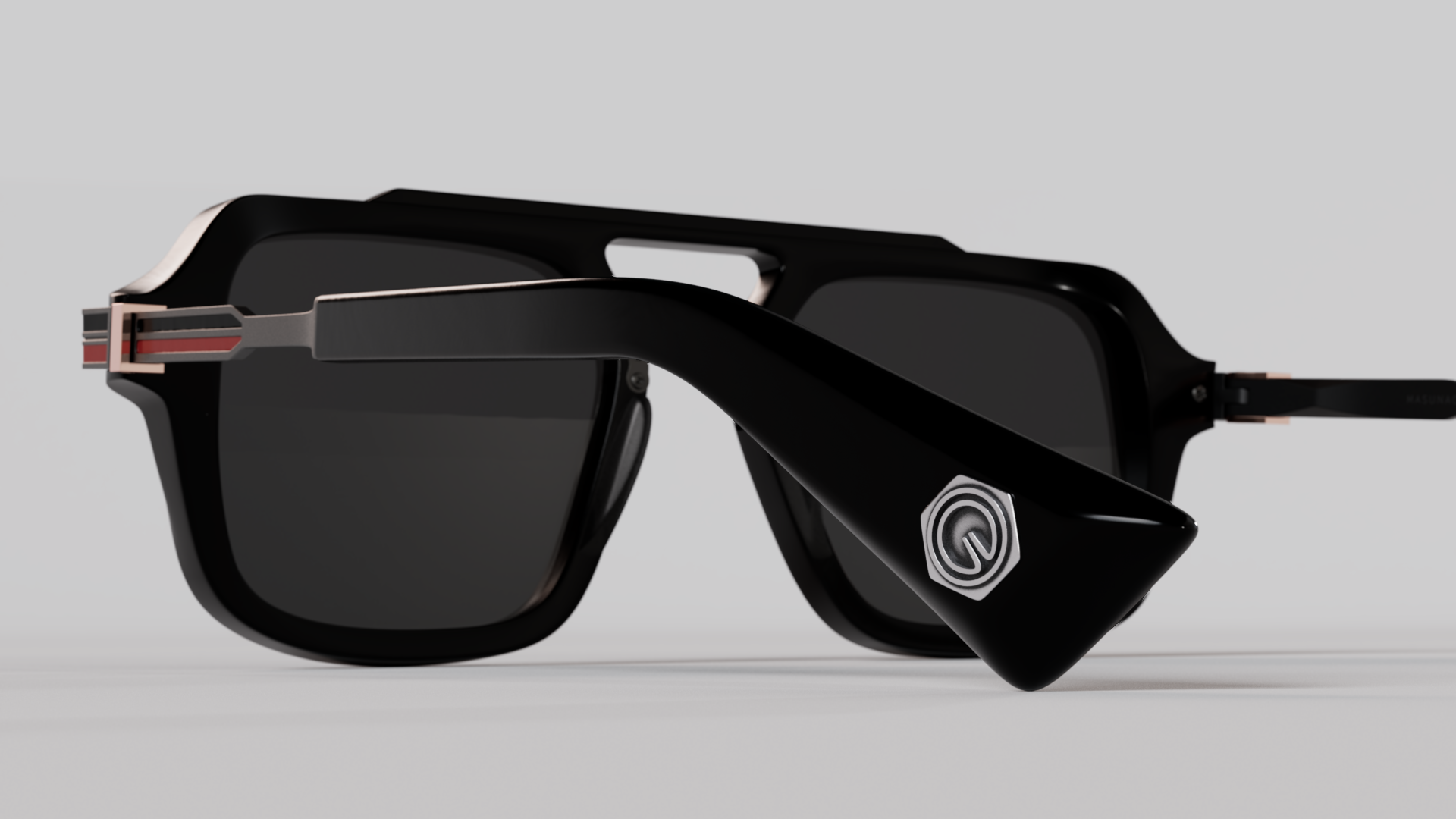 Masunaga MOC 002 Color C — Black / Matte Black