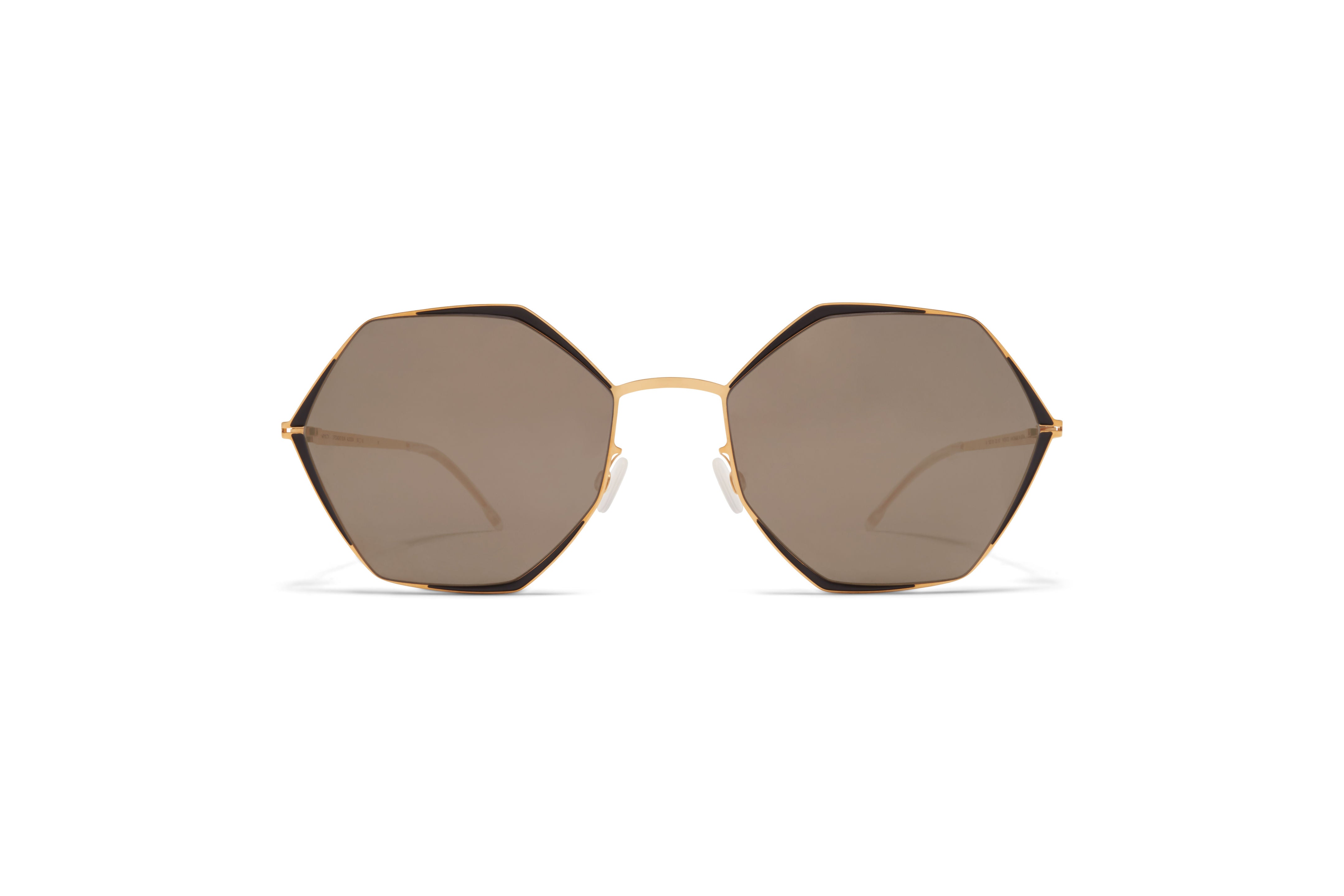 MYKITA ALESSIA Sunglasses Gold/Jet Black