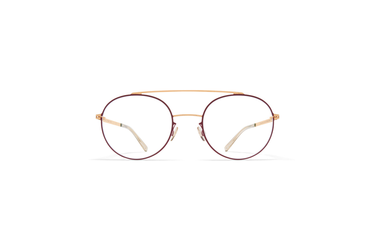MYKITA ALMETA Optical 435 Champagne Gold/Cranberry