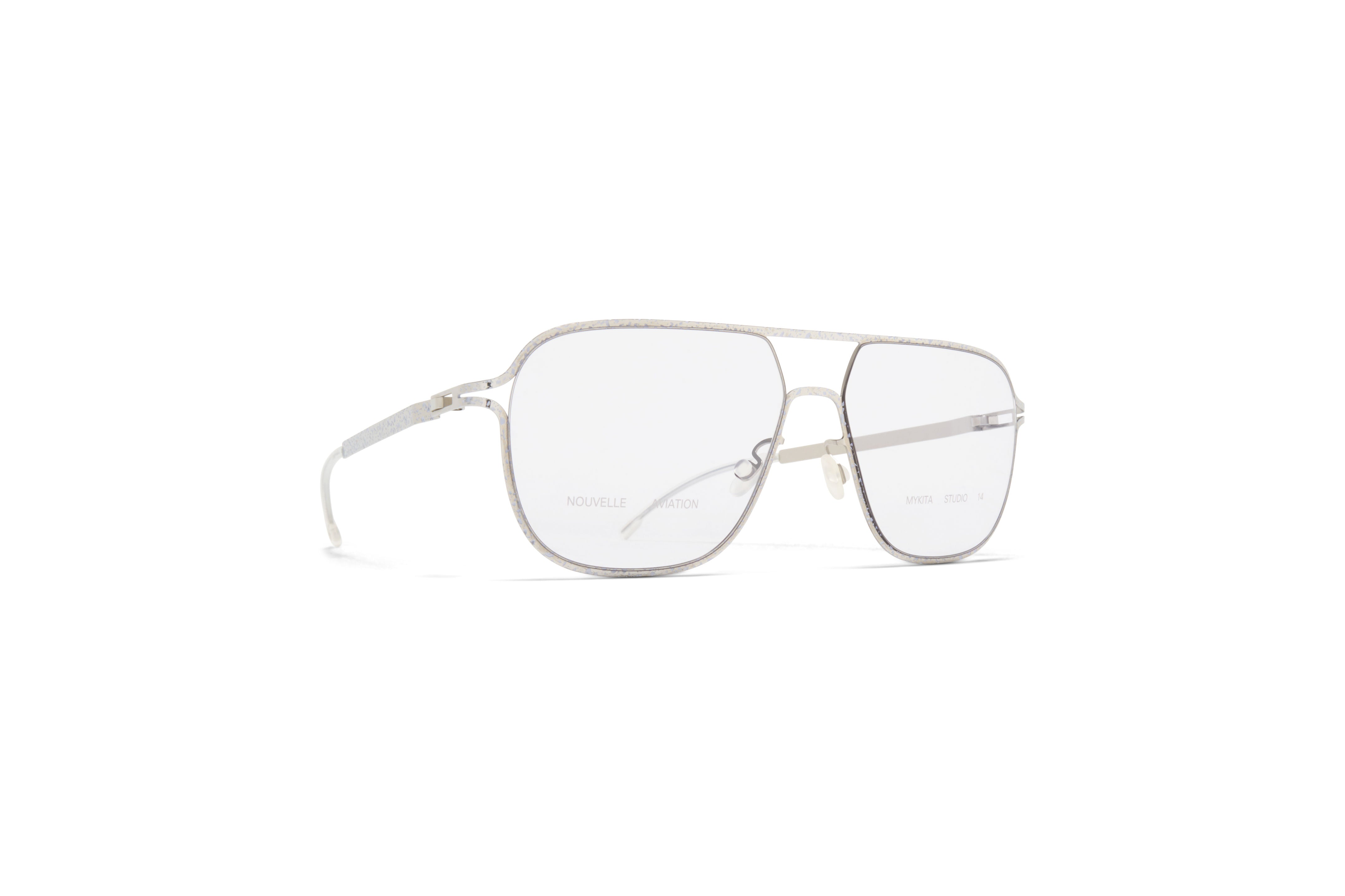 MYKITA STUDIO14.1 Optical Silver/Pastel Grey Terrazzo