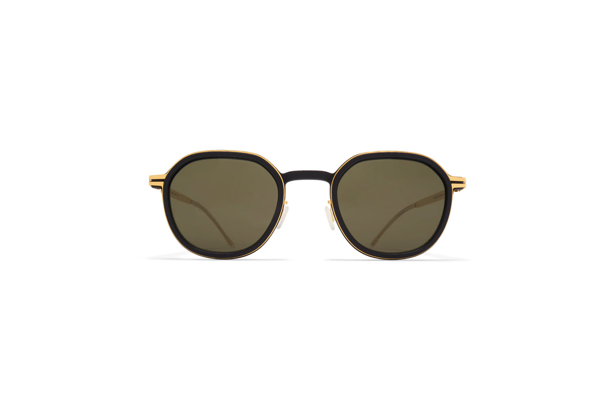 MYKITA BIRCH Sunglasses MH7 Pitch Black/Glossy Gold