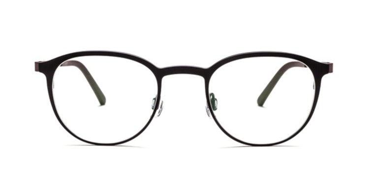 Bevel Beets GO ON in Black/Granite, handmade Japanese eyewear at Visionary Optics NYC