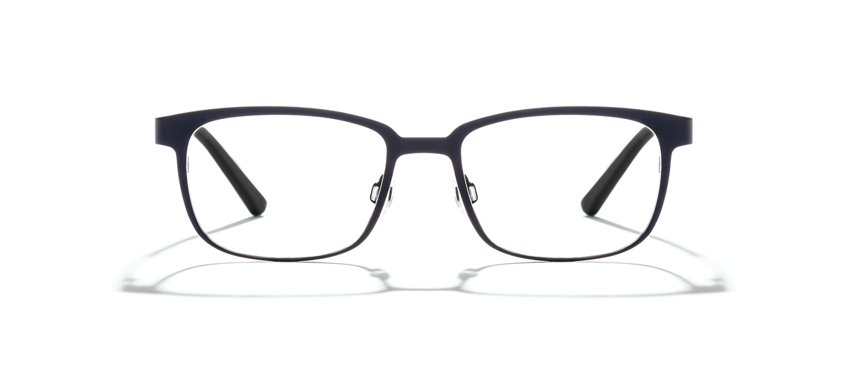 Bevel Ted in Black Carbon/Black, handmade Japanese eyewear at Visionary Optics NYC