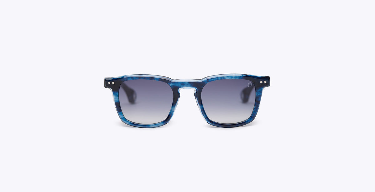Blake Kuwahara Arbus Optical in Navy Horn