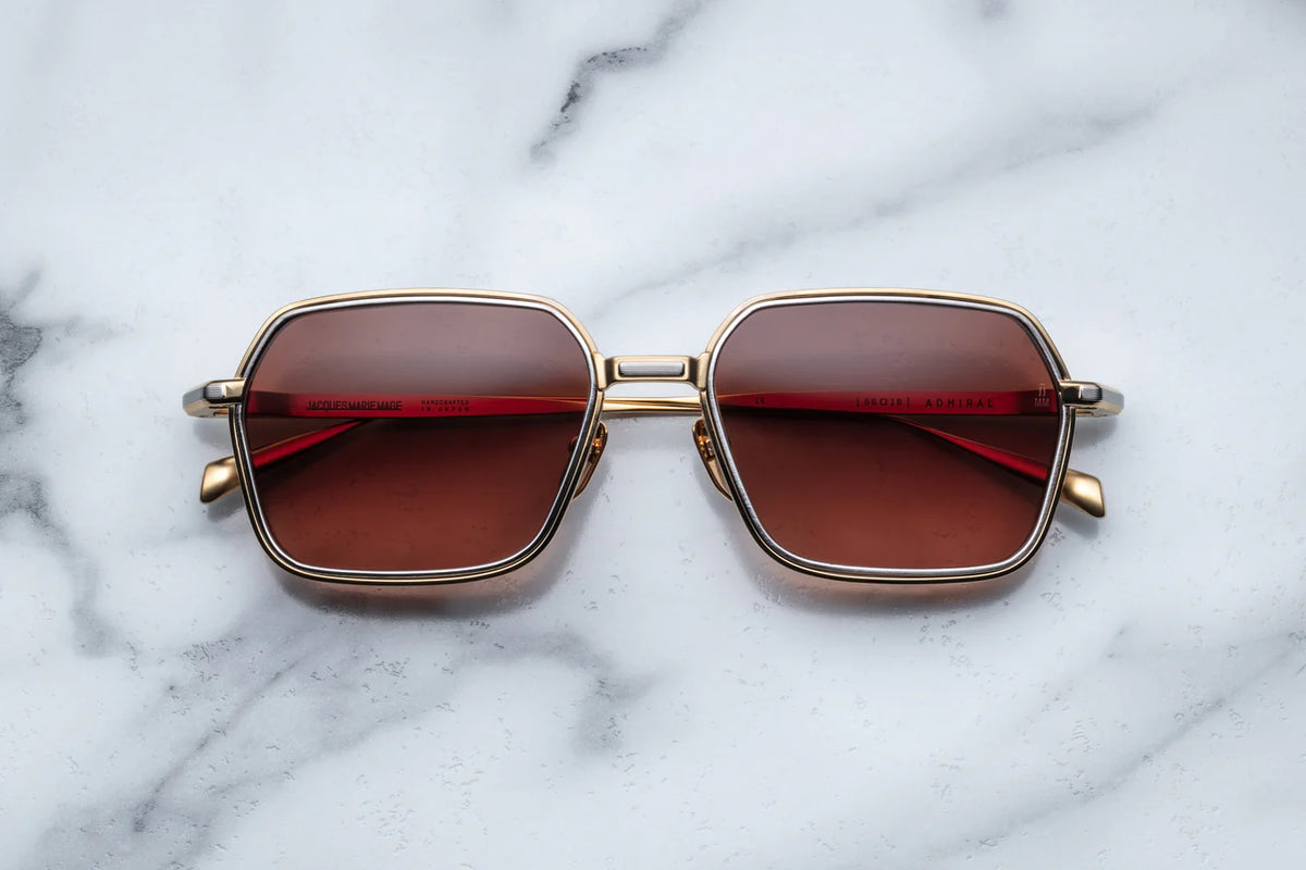 Jacques Marie Mage Admiral Sunglasses in 16H Roma Tuscan Gradient