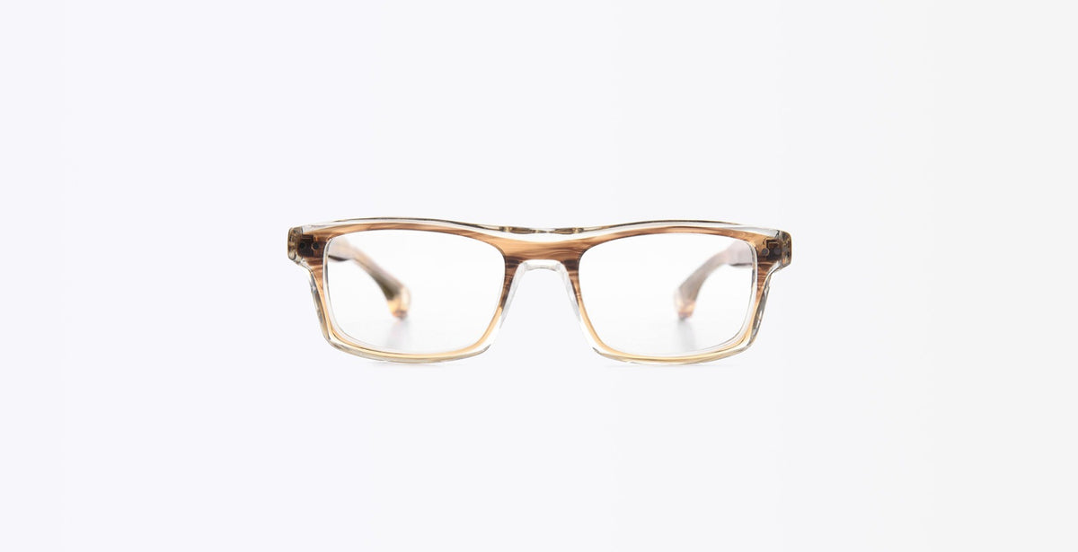 Blake Kuwahara Albers Optical in Chestnut Fade