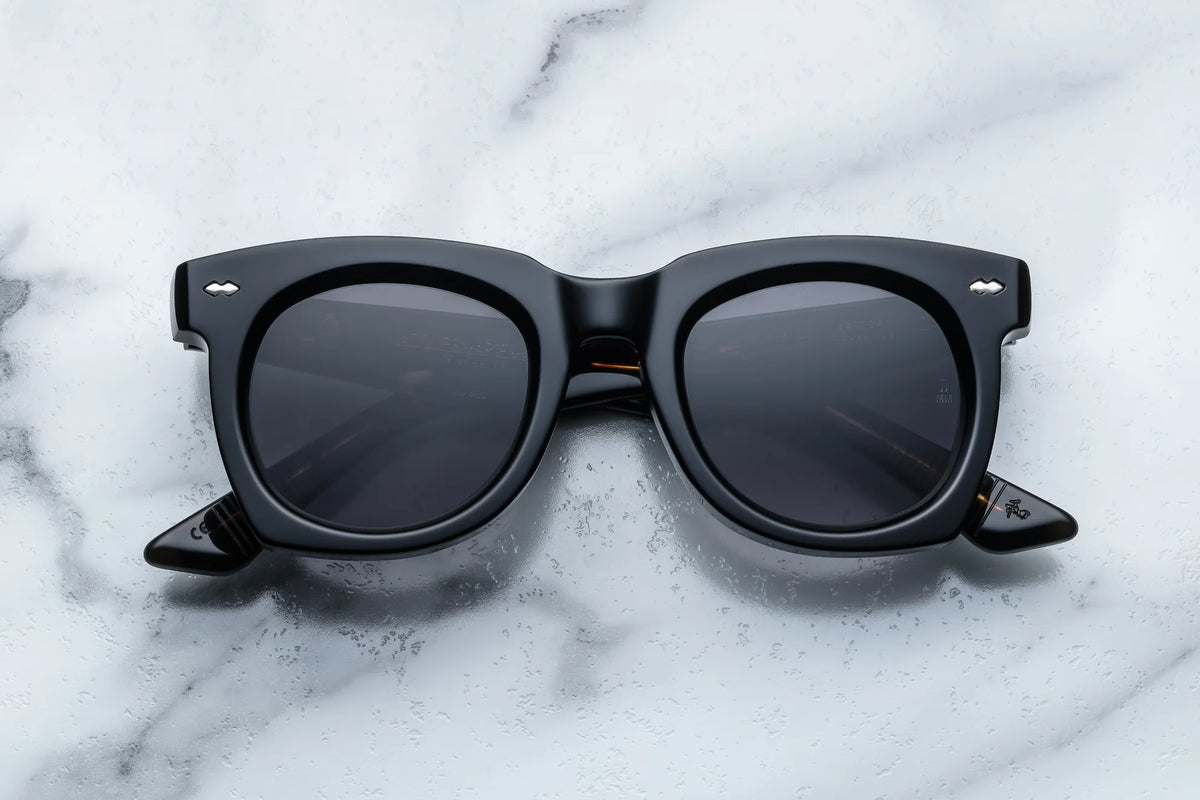 Jacques Marie Mage Ava Sunglasses in 11A Noir 11 Jet Gradient