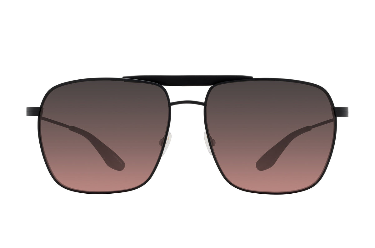 Barton Perreira Bhanot 60 Sun in Black Satin / Matte Black / Cinémoi
