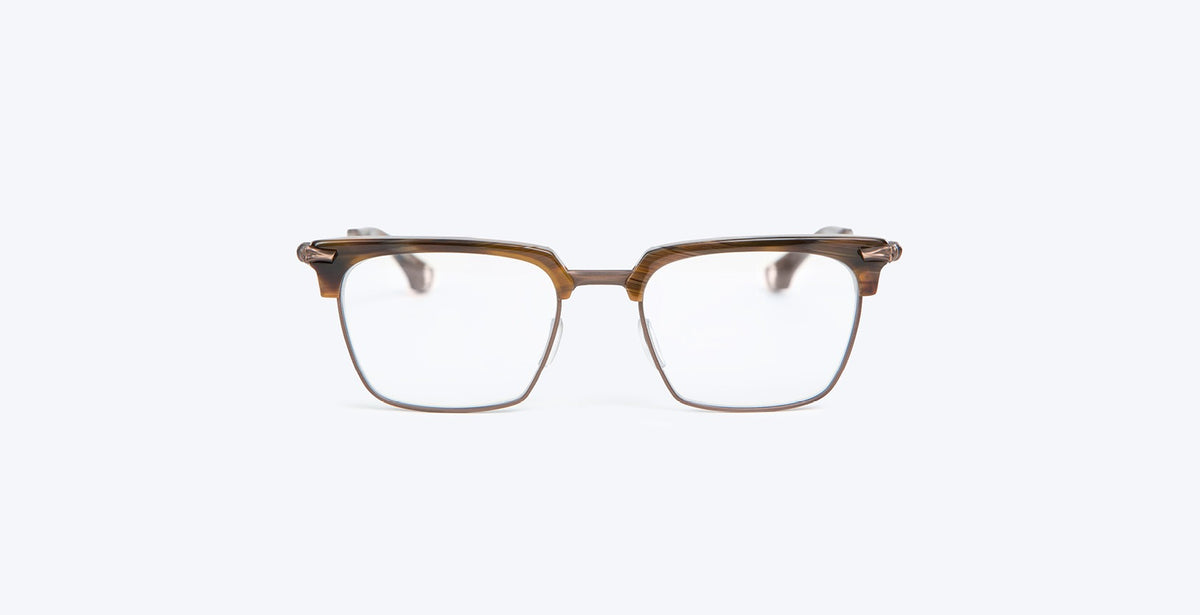 Blake Kuwahara BK1008 Sunglasses in Brown Horn