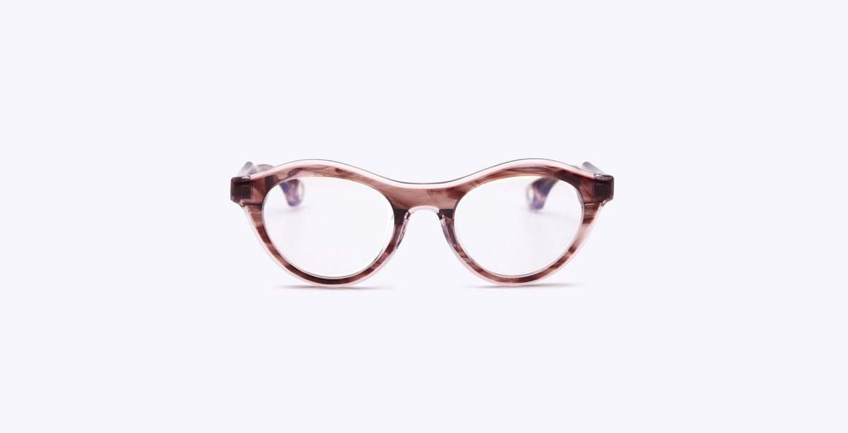Blake Kuwahara Caron Optical in Mauve Horn