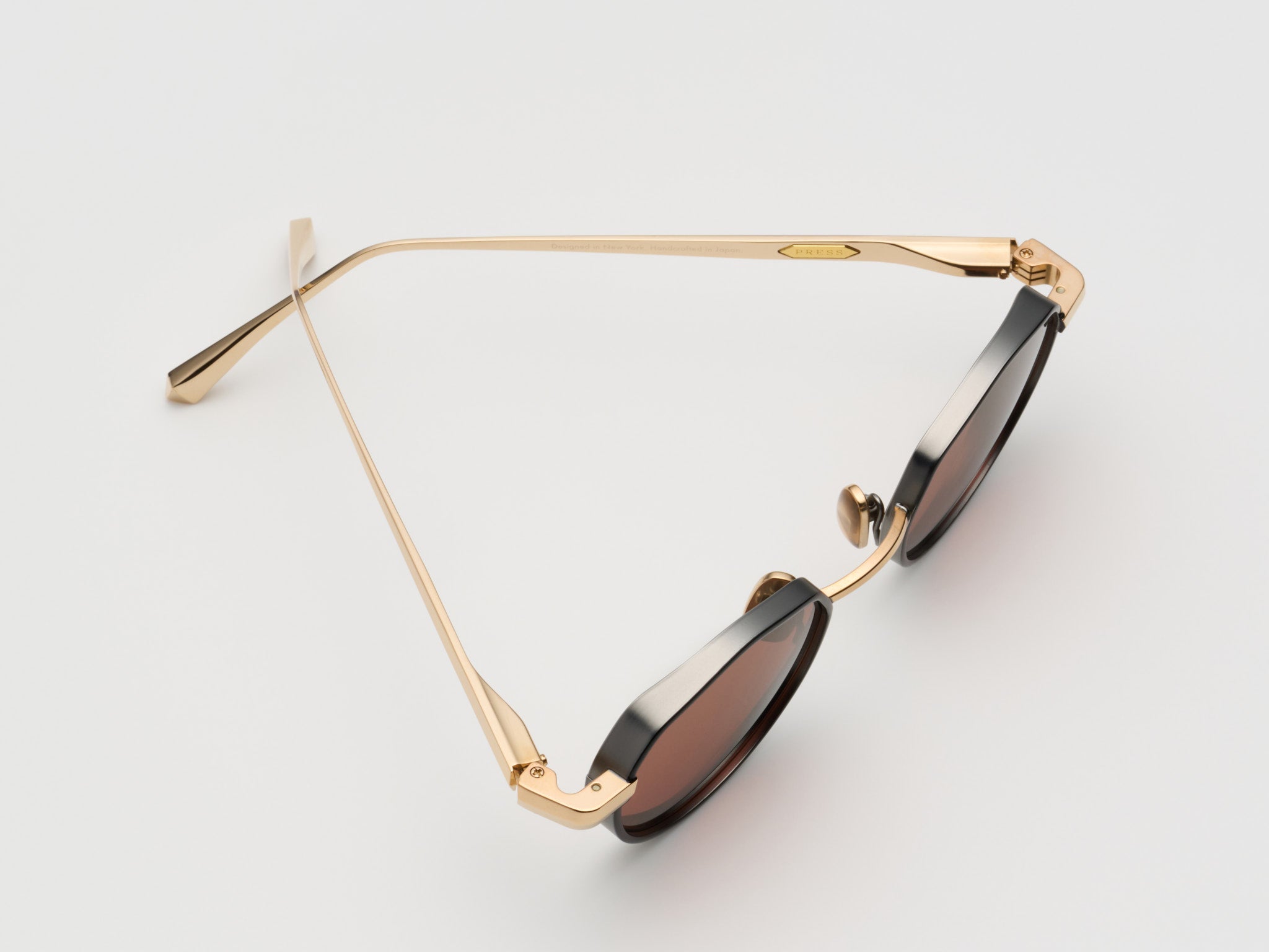 Press Cry Baby Sunglasses in RUTHENIUM/RUBY SOLID
