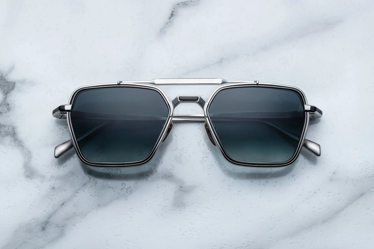Jacques Marie Mage Commodore Sunglasses in P3 Pacific Midnight Gradient