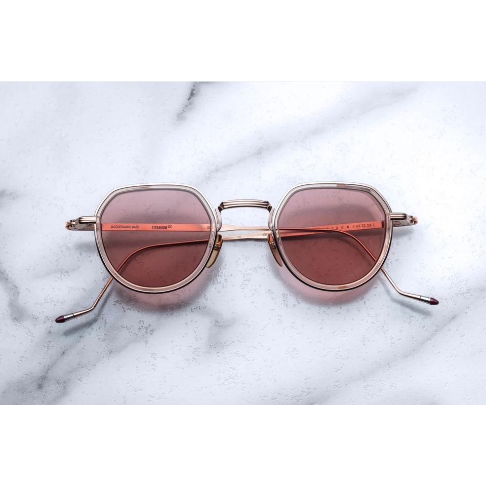 Jacques Marie Mage Dixon Sunglasses in 7E Cerise Malaya