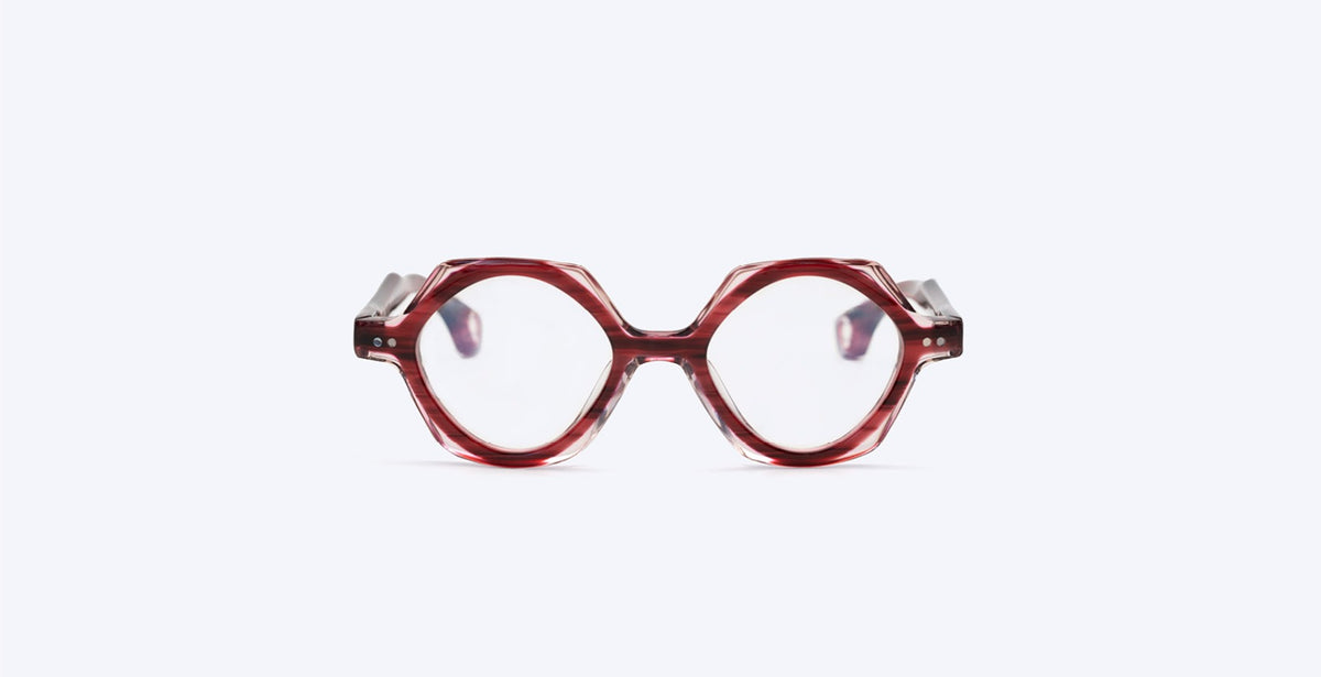 Blake Kuwahara Findley Sunglasses in Crimson
