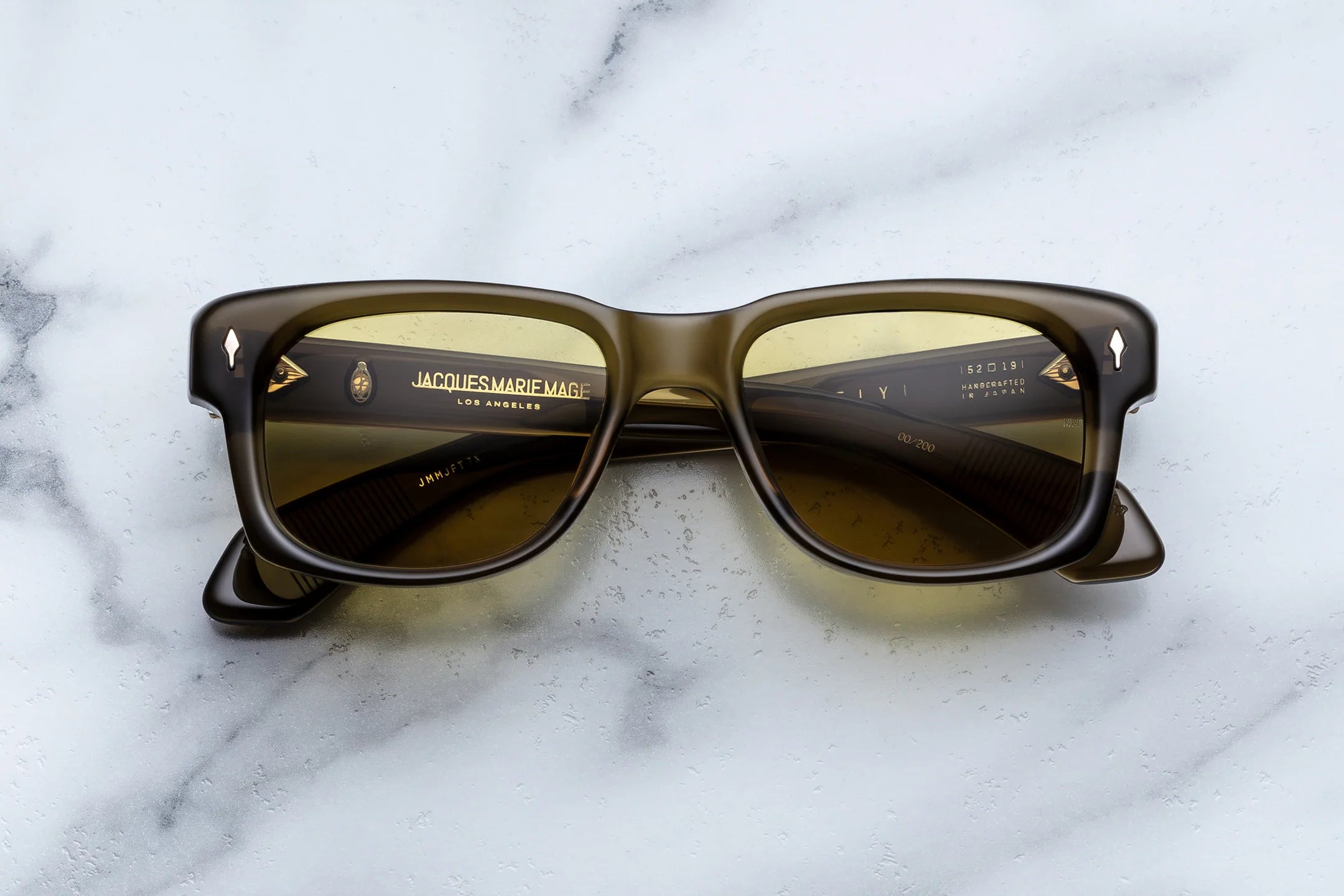 Jacques Marie Mage Fly Sunglasses in 7X Volvox