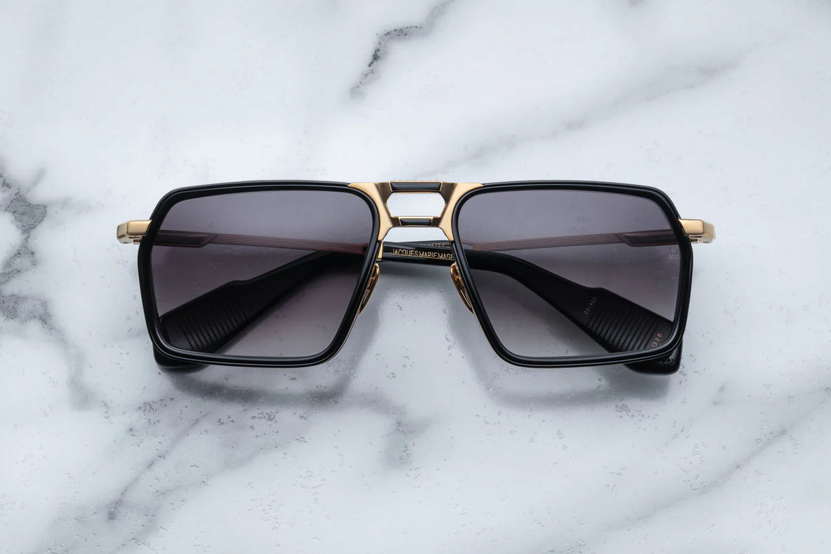 Jacques Marie Mage GT-R Sunglasses in C7 Cia Crescent Gradient