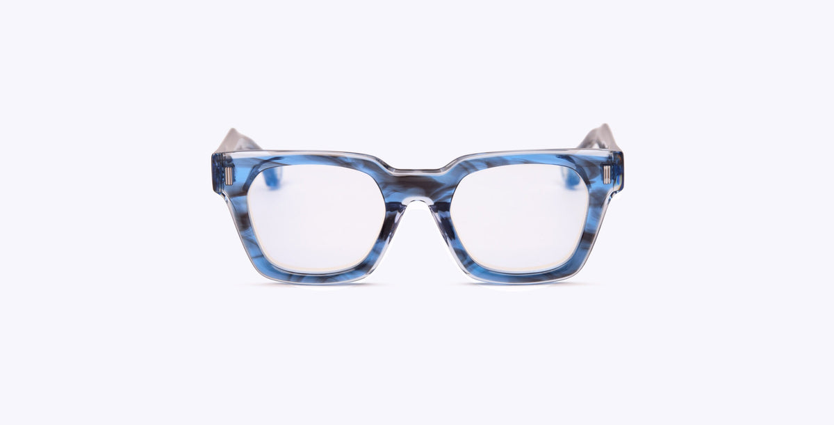 Blake Kuwahara Hensman Optical in Blue Horn