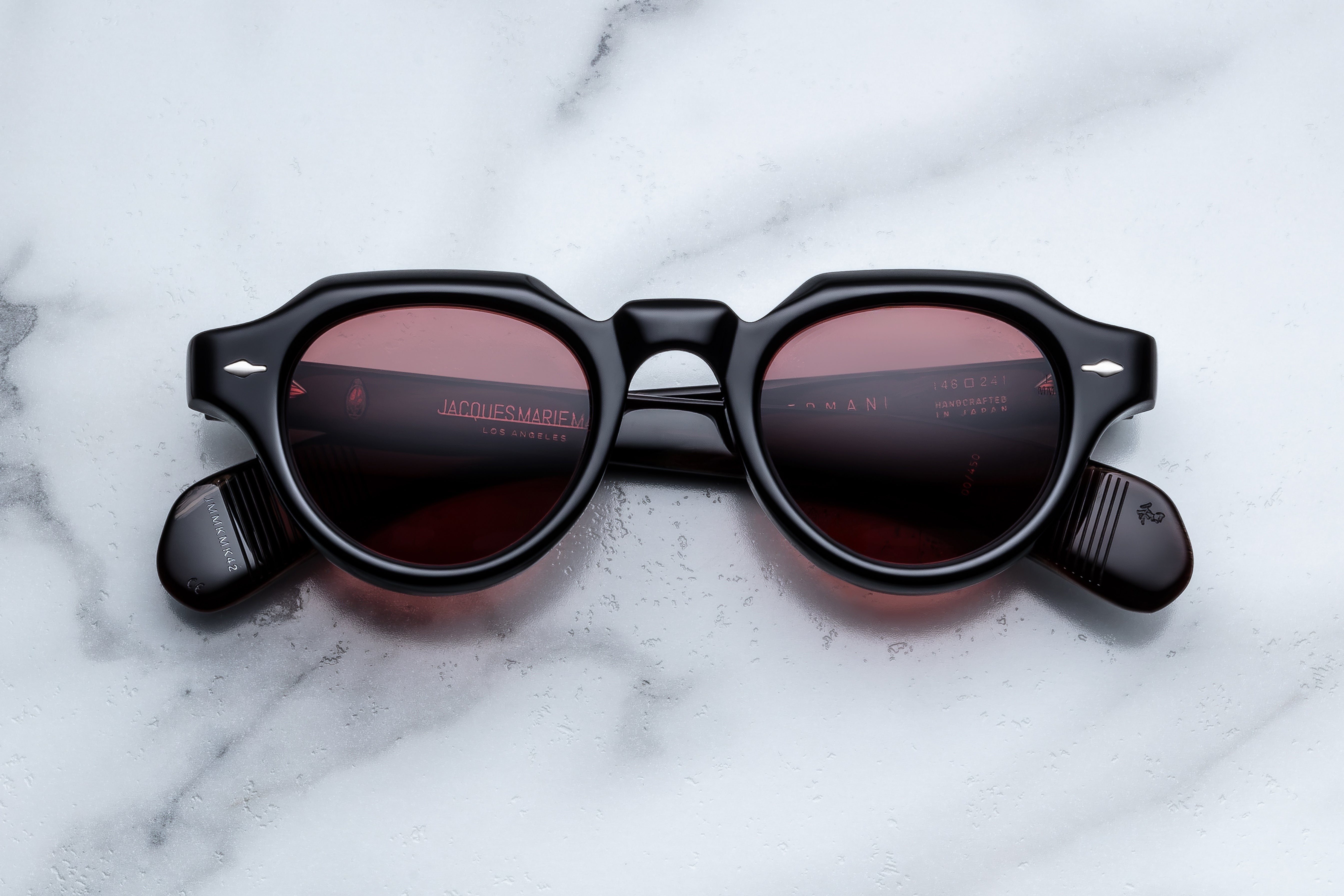 Jacques Marie Mage Kellerman Sunglasses in K42 Velours Amarena