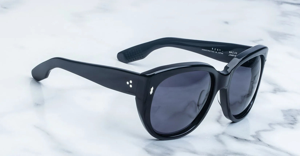 Jacques Marie Mage Roxy Sunglasses in 88 Black Jet