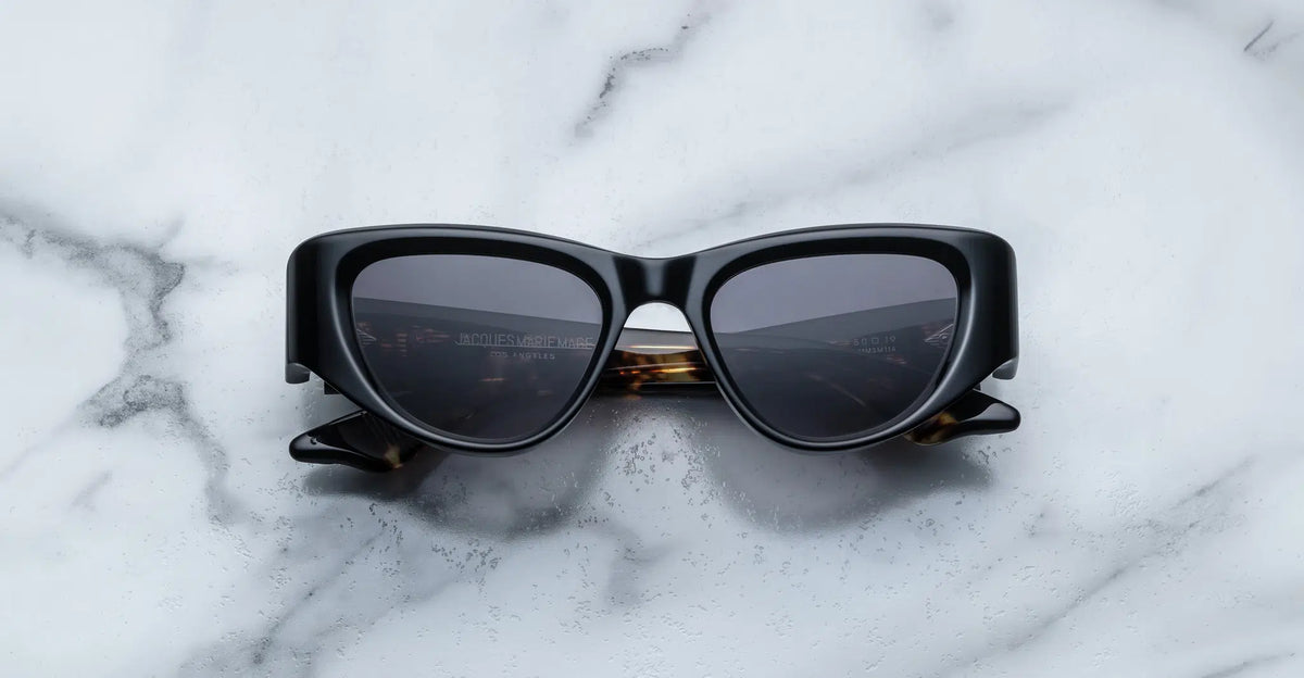 Jacques Marie Mage Seymour Sunglasses in 11A Noir 11 Jet Gradient