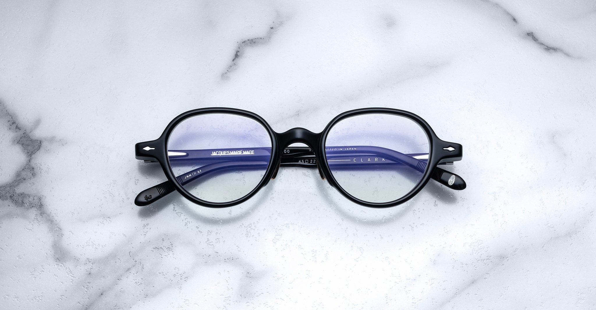 Jacques Marie Mage The Clark (Optical) in 6F Marquina - Luxury Eyewear
