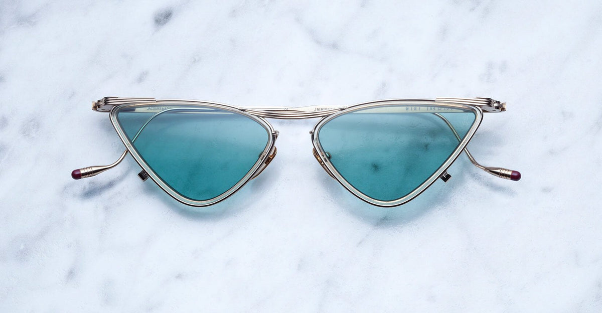 Jacques Marie Mage Niki Sunglasses in 54 Altan Green