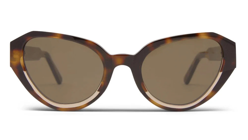 Ahlem Kyoto Sunglasses in Classic Turtle/Brown