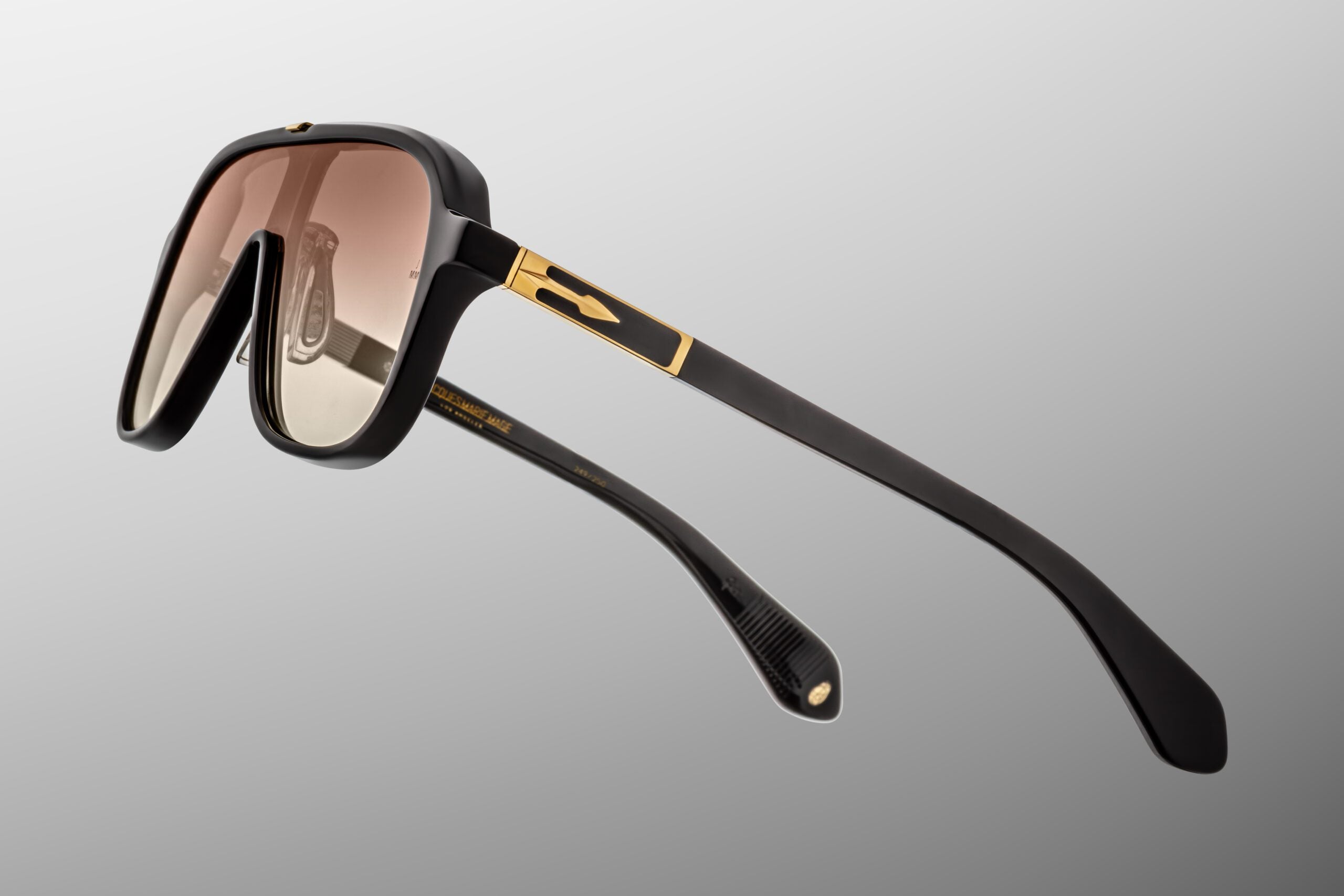 Jacques Marie Mage Kurokawa in 7T Beluga Bronze Gradient Nylon - Side View