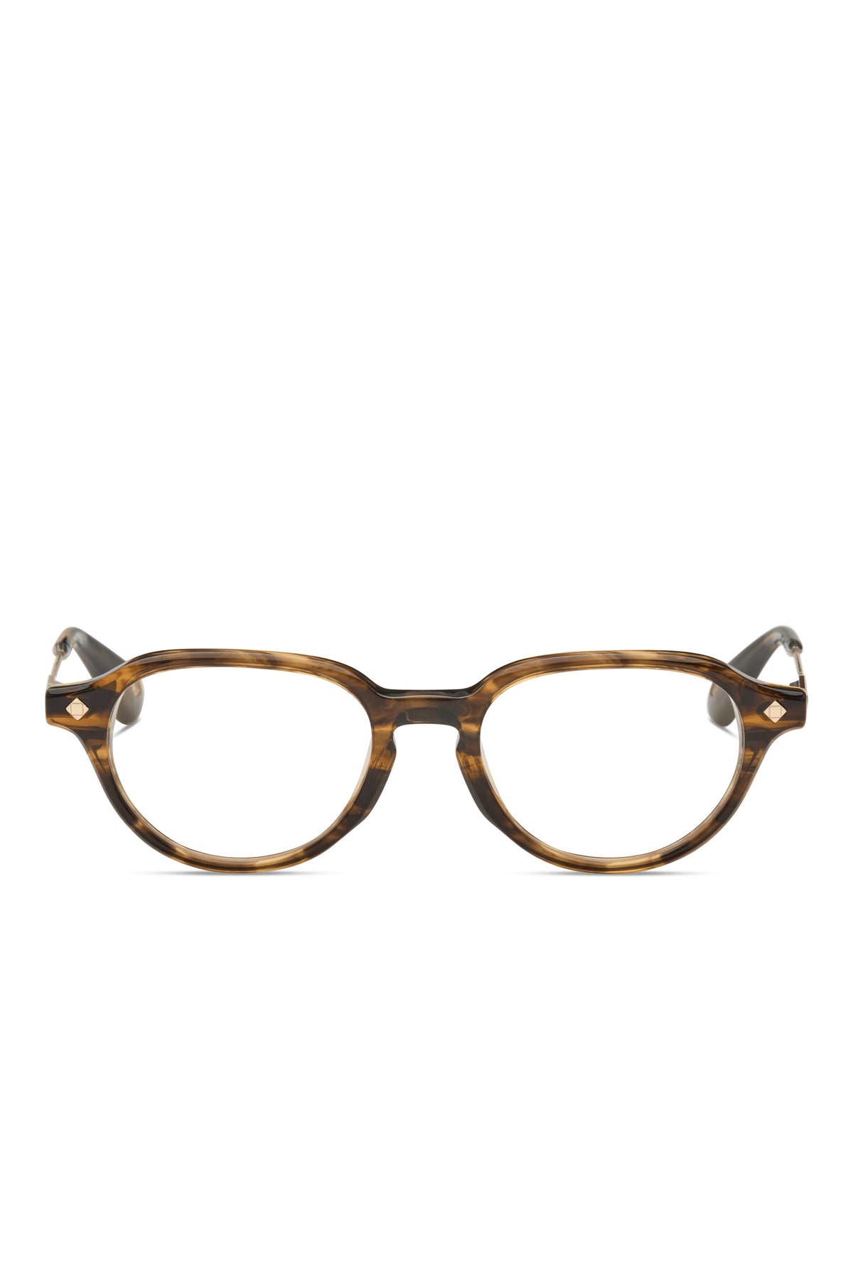 Lunetterie Générale Après-Ski Optical in Tobacco/16K Gold & Palladium