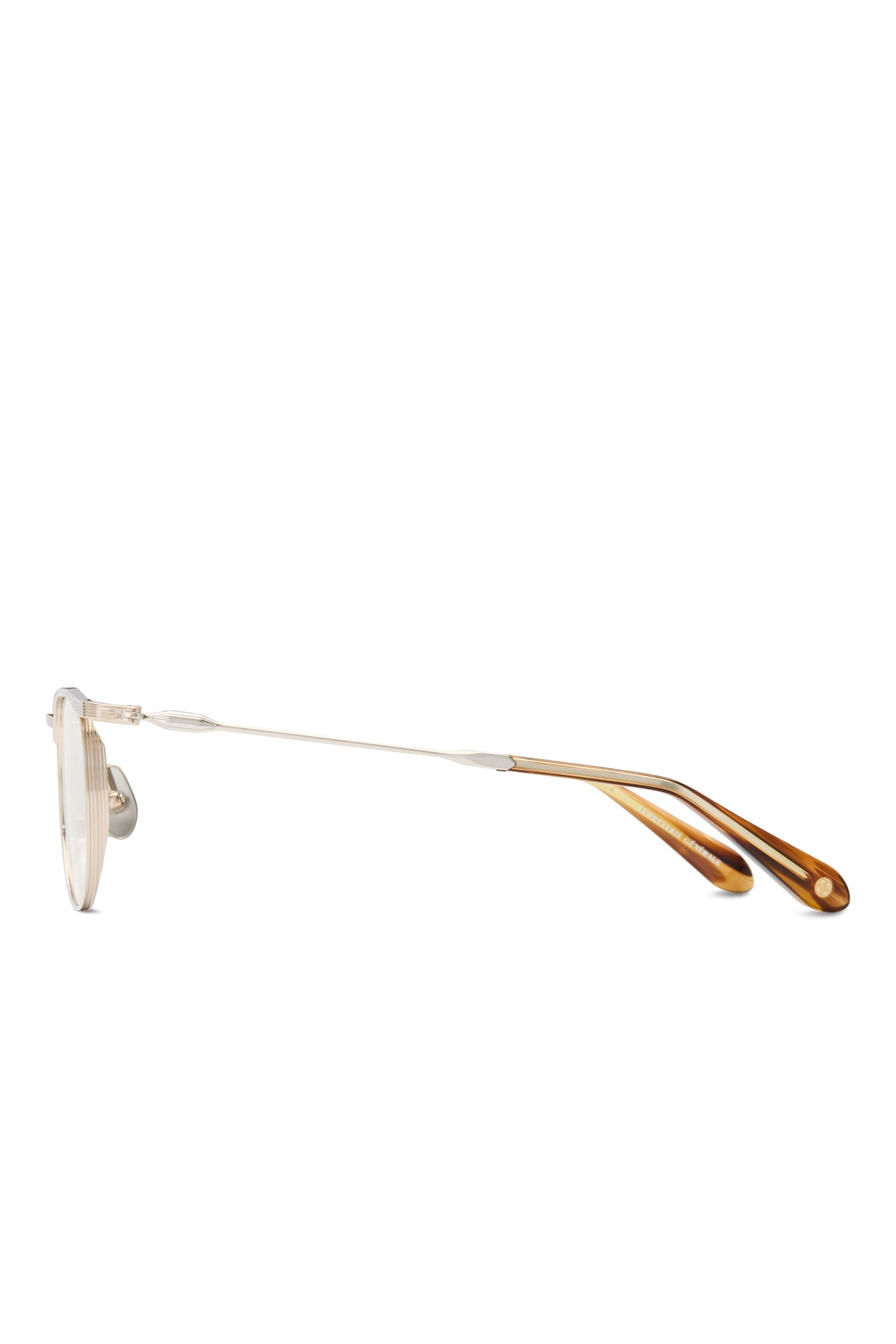 Lunetterie Générale Doux Déjà Vu Optical in 16K Gold/Palladium & Amber Tortoise