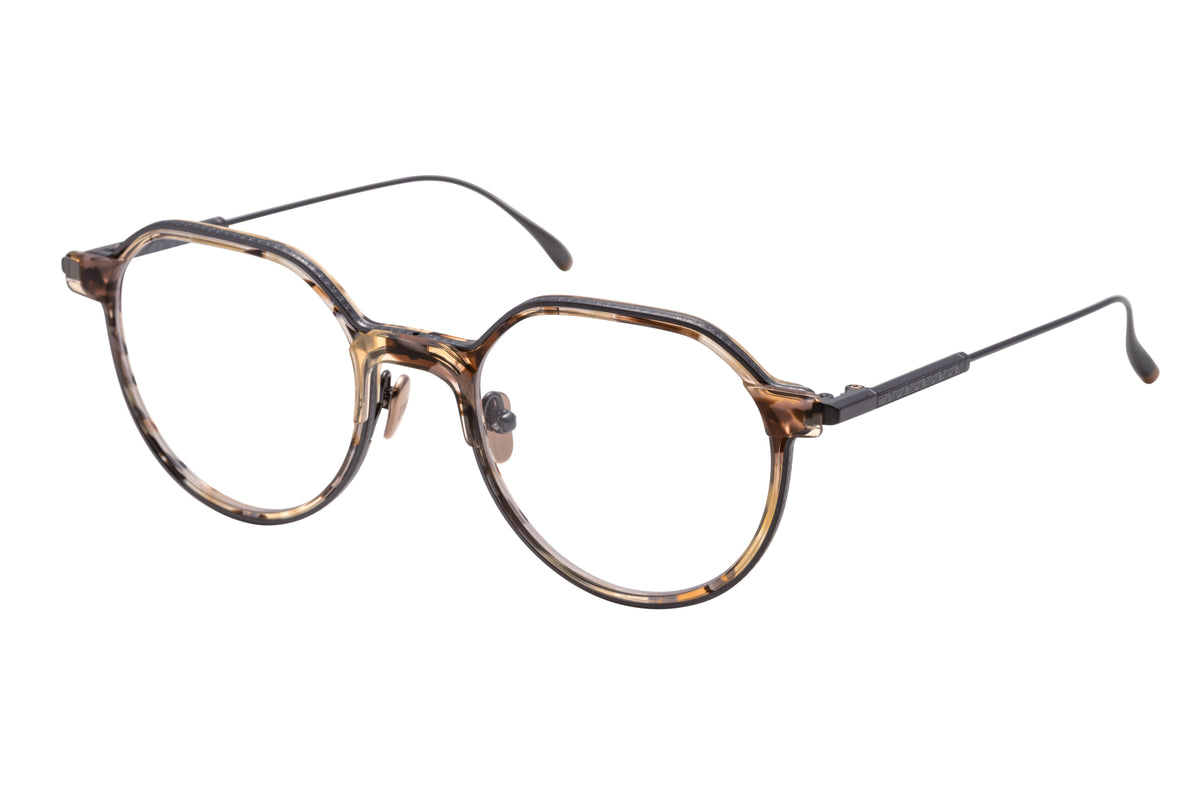 Masunaga x Kenzo Takada Lilac Optical 23 Brown/Black