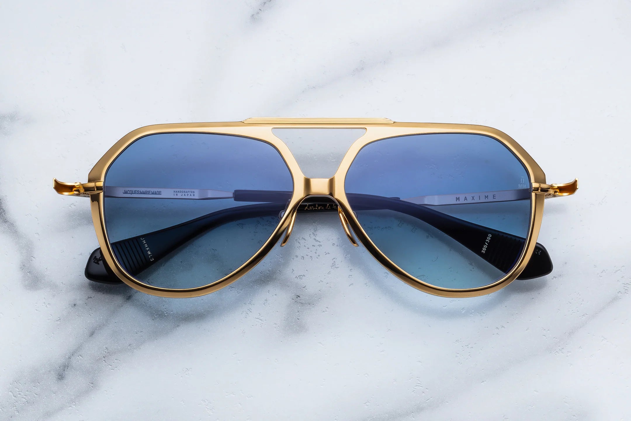 Jacques Marie Mage Maxime Sunglasses in L3 Poseidon Gradient CR39