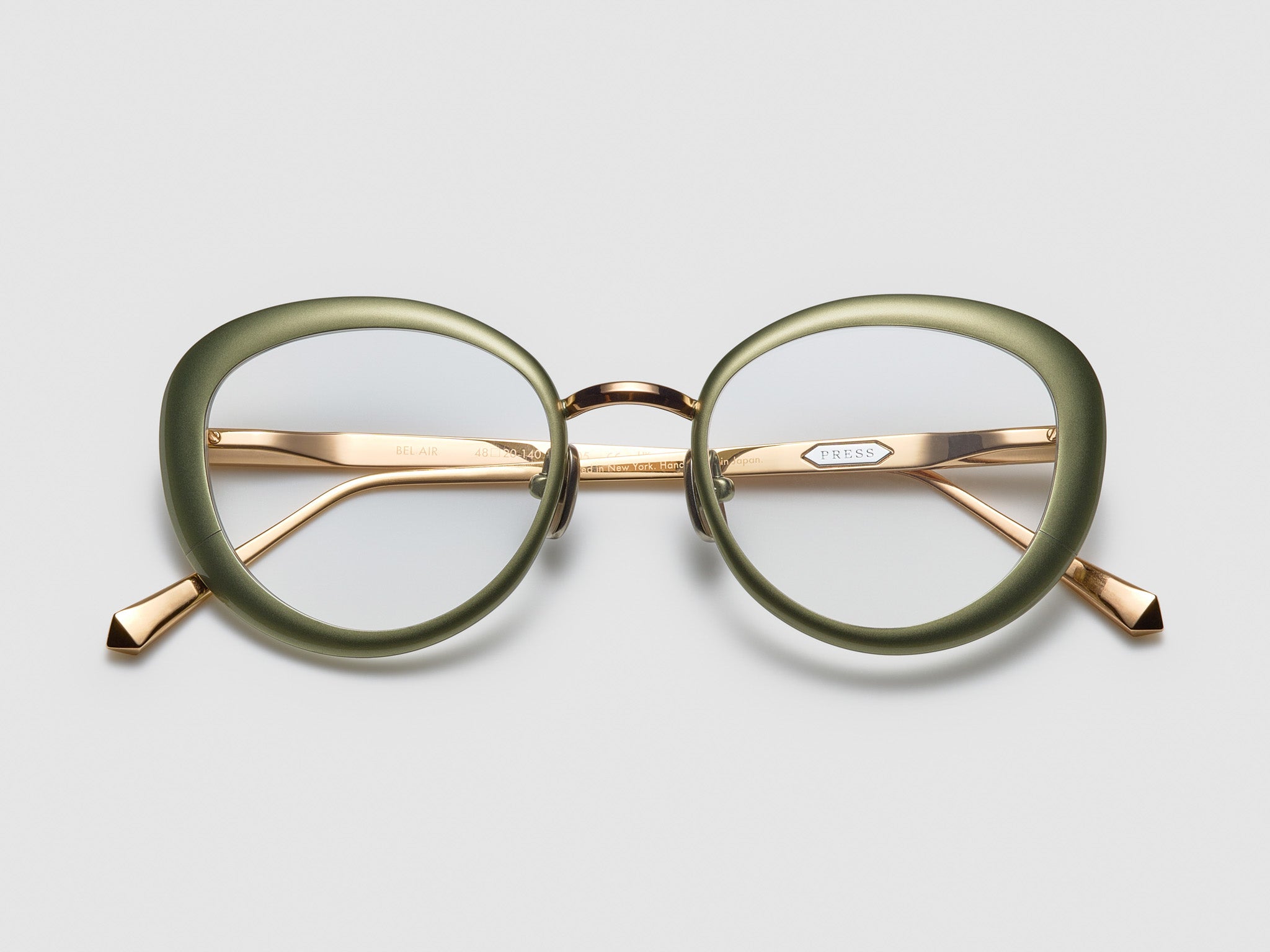 Press Bel Air Optical Cascade Green / Rose Gold