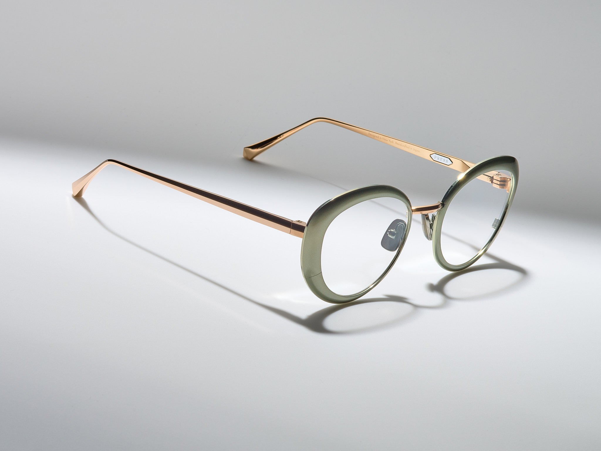 Press Bel Air Optical Cascade Green / Rose Gold
