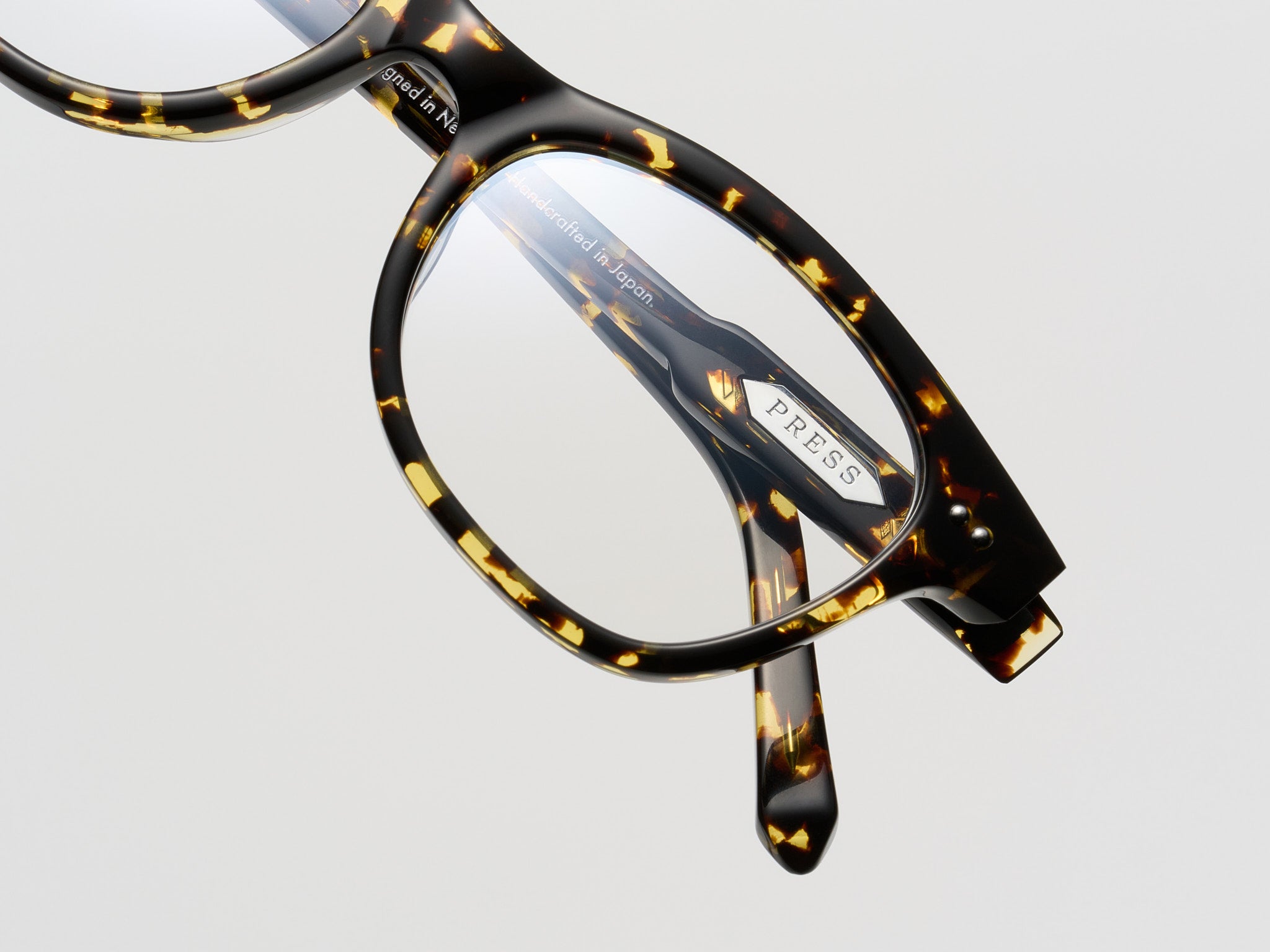Press The Bribe Optical Tokyo Tortoise / Silver