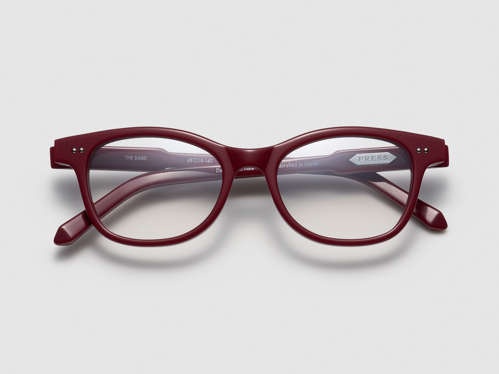 Press The Bribe Optical Red / Silver