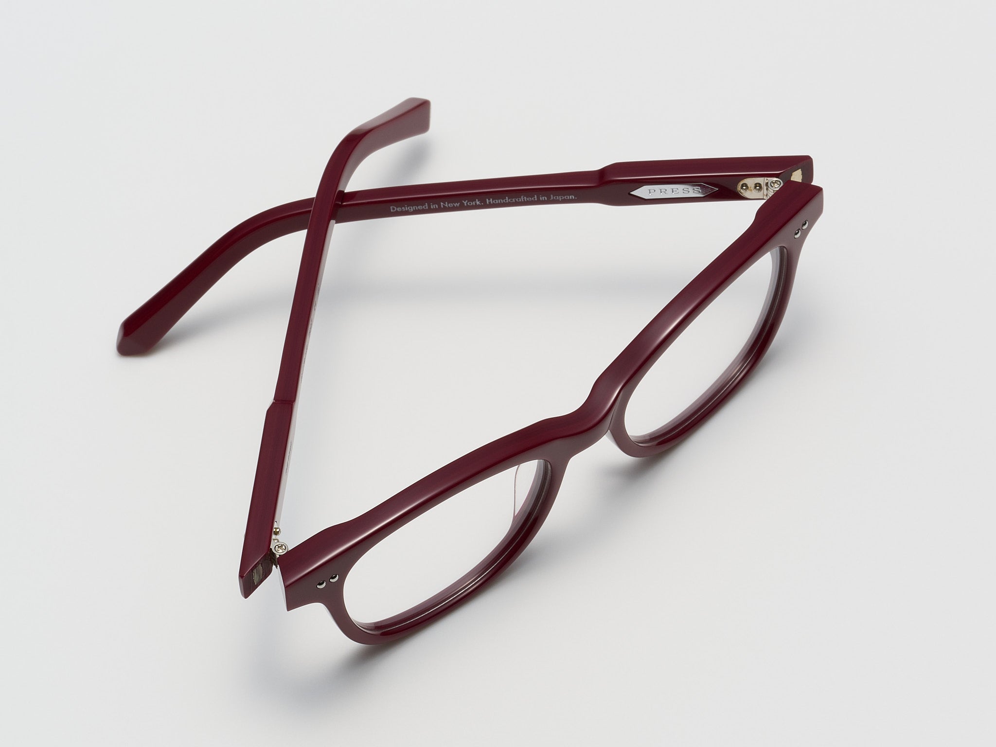 Press The Bribe Optical Red / Silver