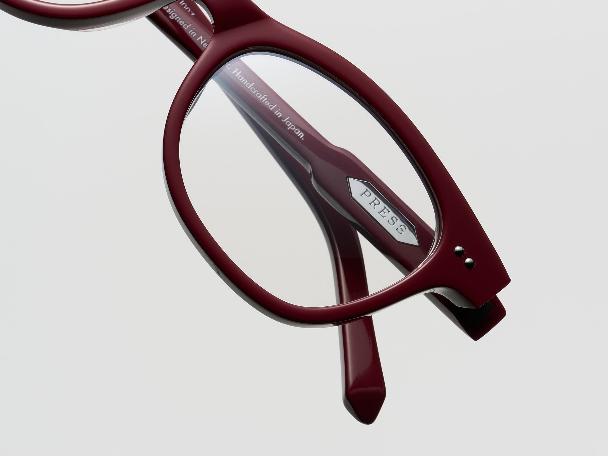 Press The Bribe Optical Red / Silver
