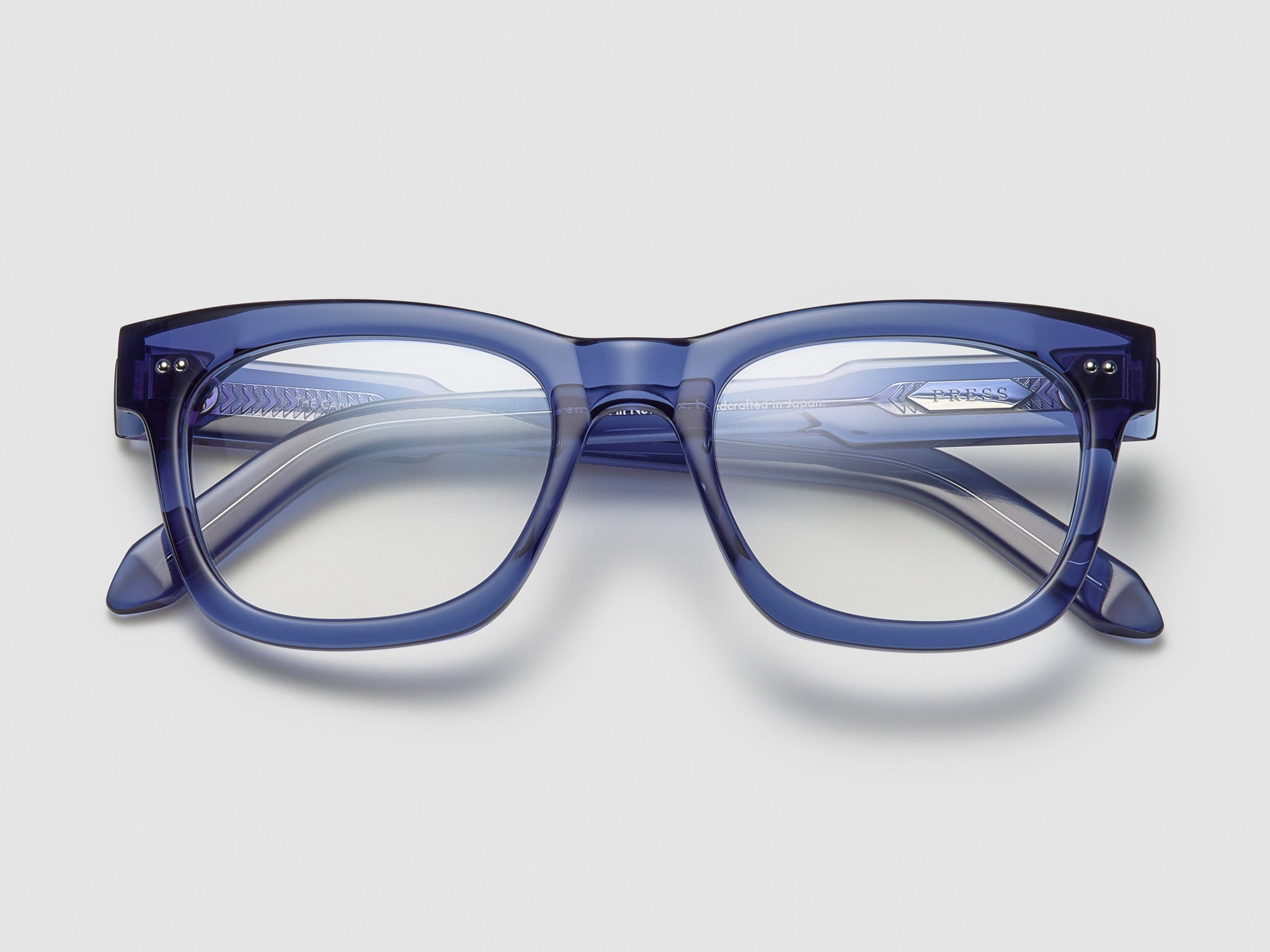 Press The Candy Man Optical Blue Crystal / Silver