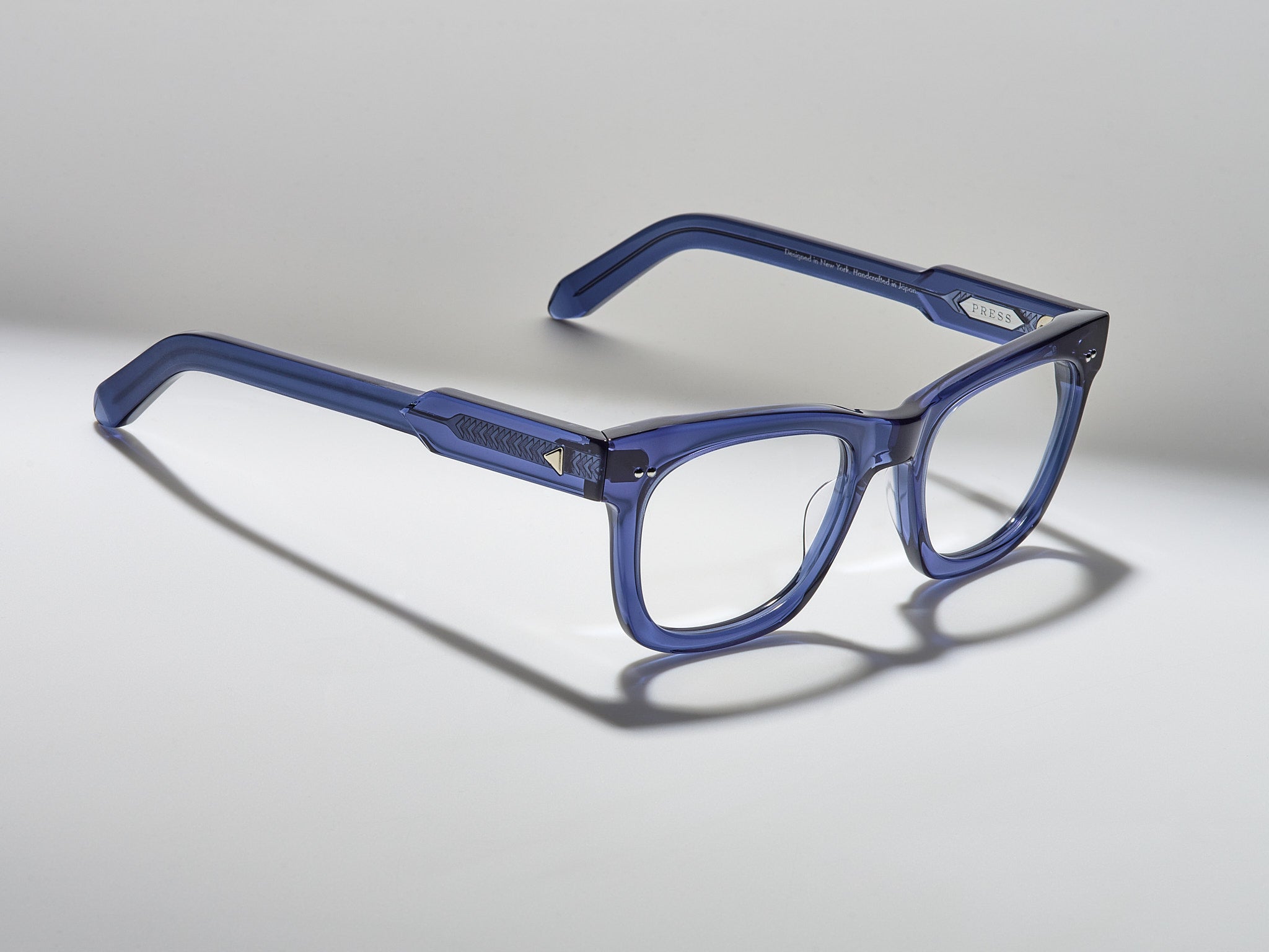 Press The Candy Man Optical Blue Crystal / Silver