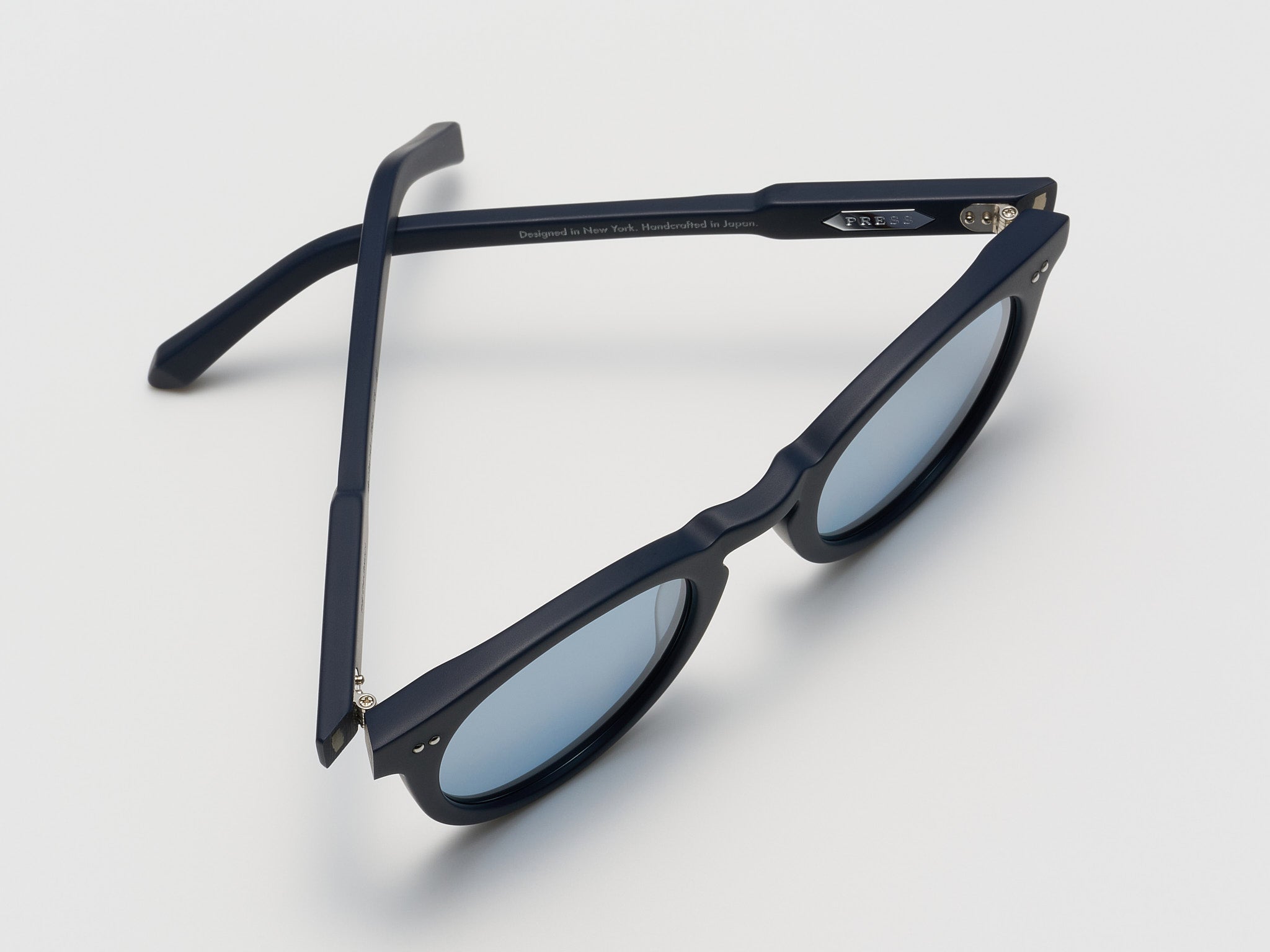 Press The Chairman Matte Navy / Silver