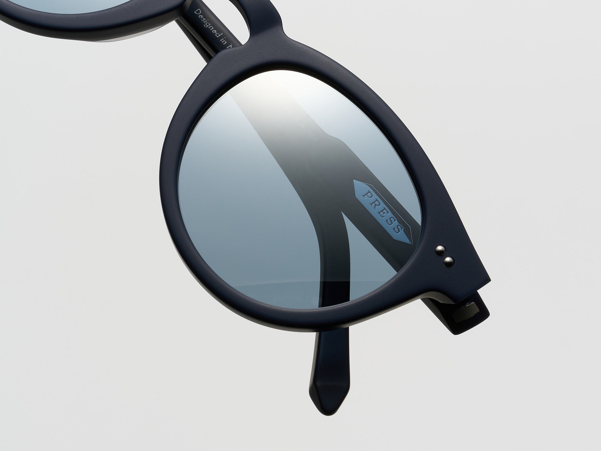 Press The Chairman Matte Navy / Silver