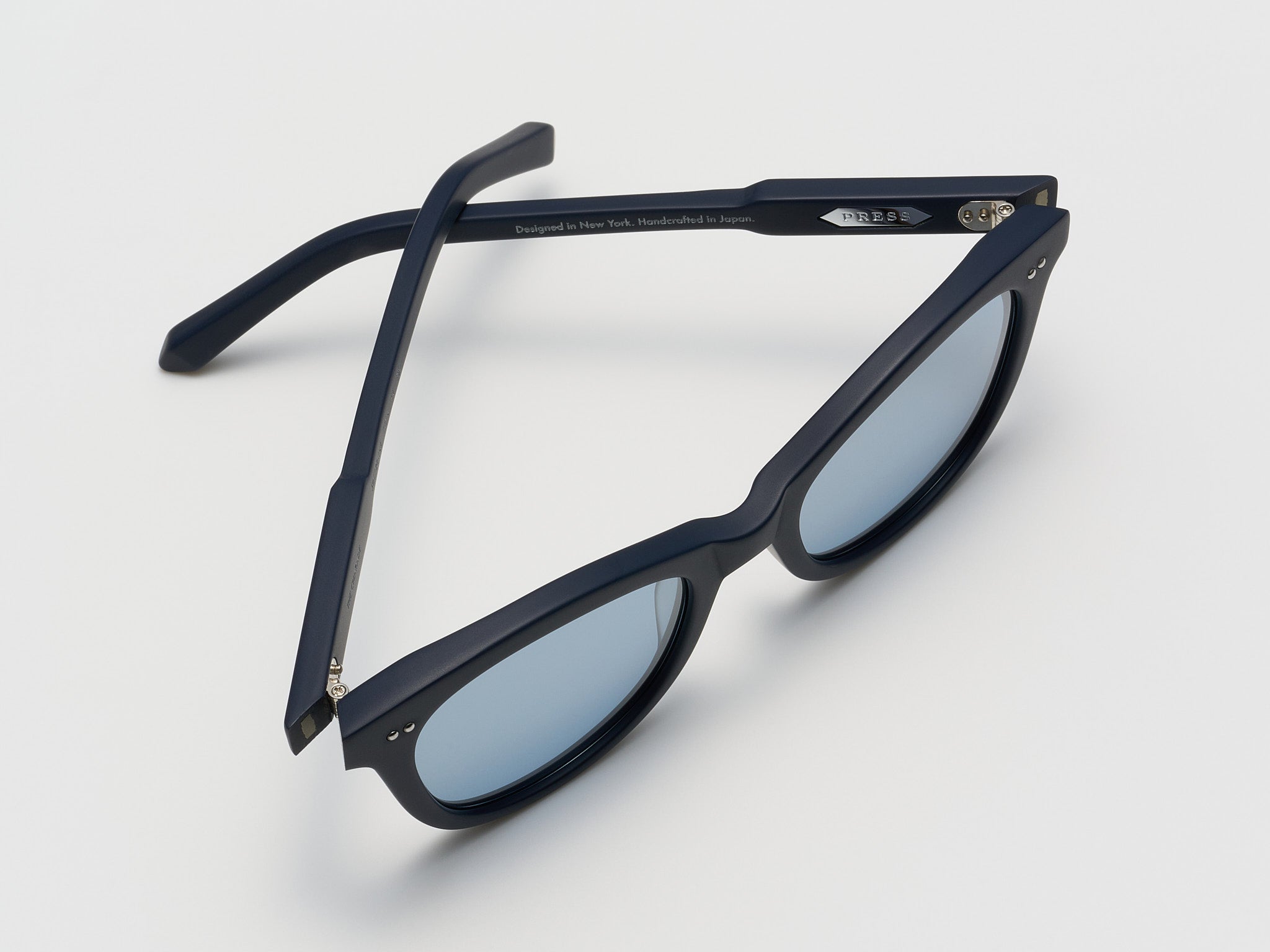 Press The Charade Matte Navy / Silver