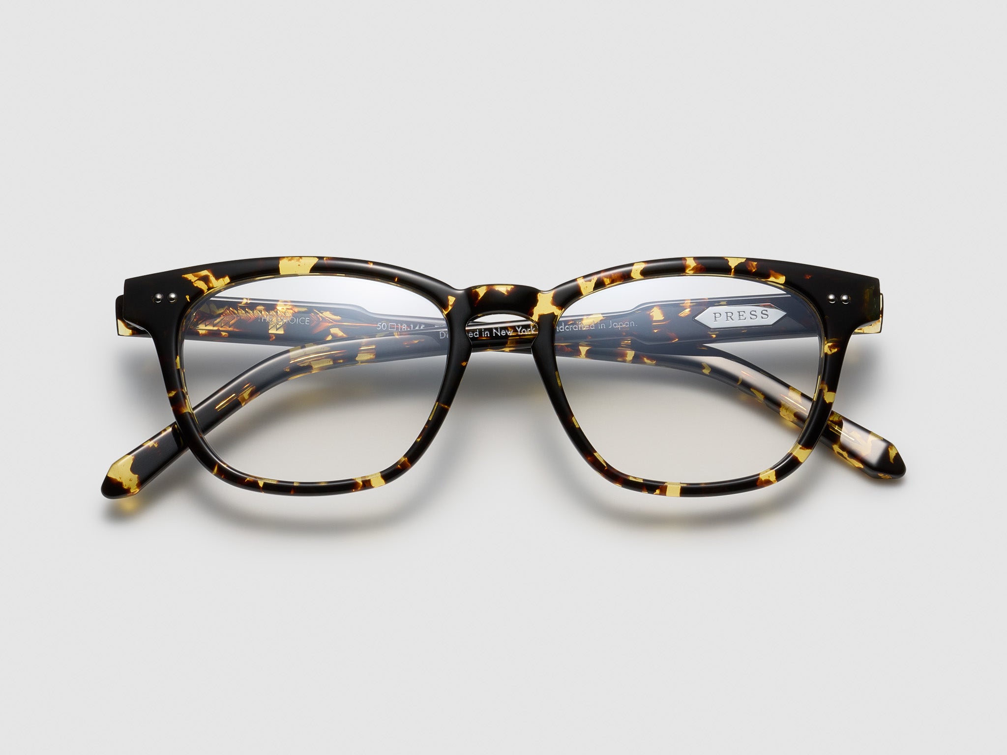 Press The Choice Optical Tokyo Tortoise / Silver