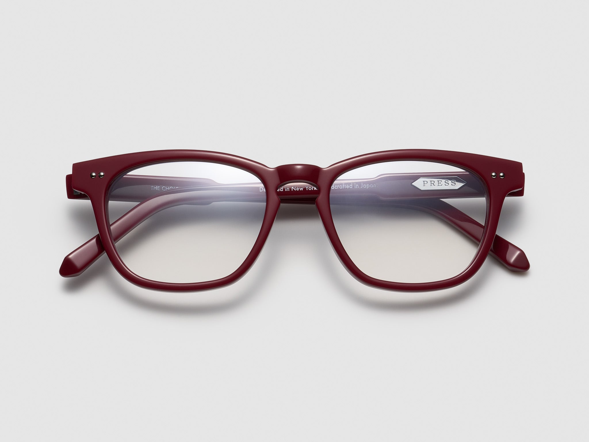 Press The Choice Optical Red / Silver