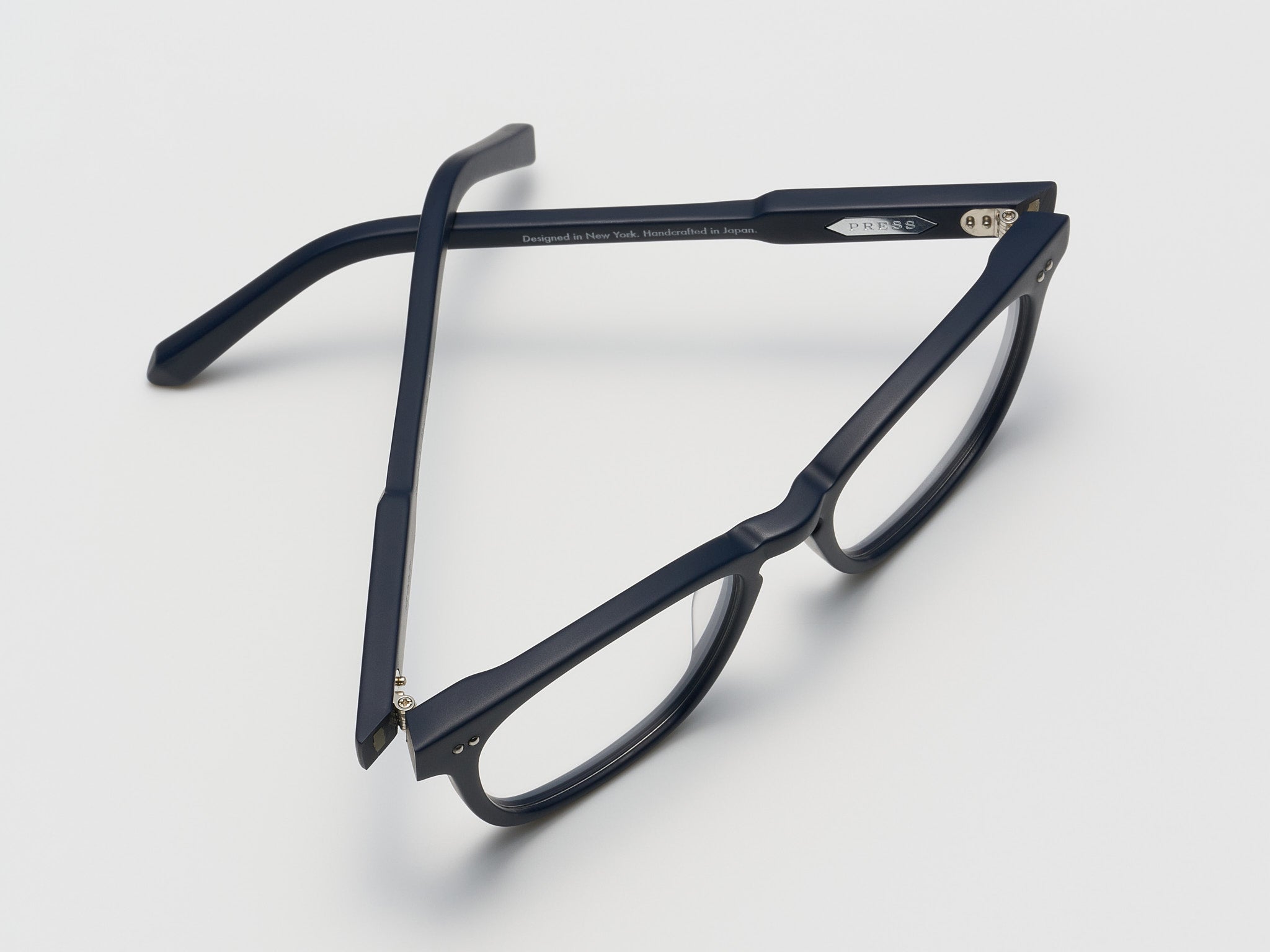 Press The Choice Optical Matte Navy / Silver