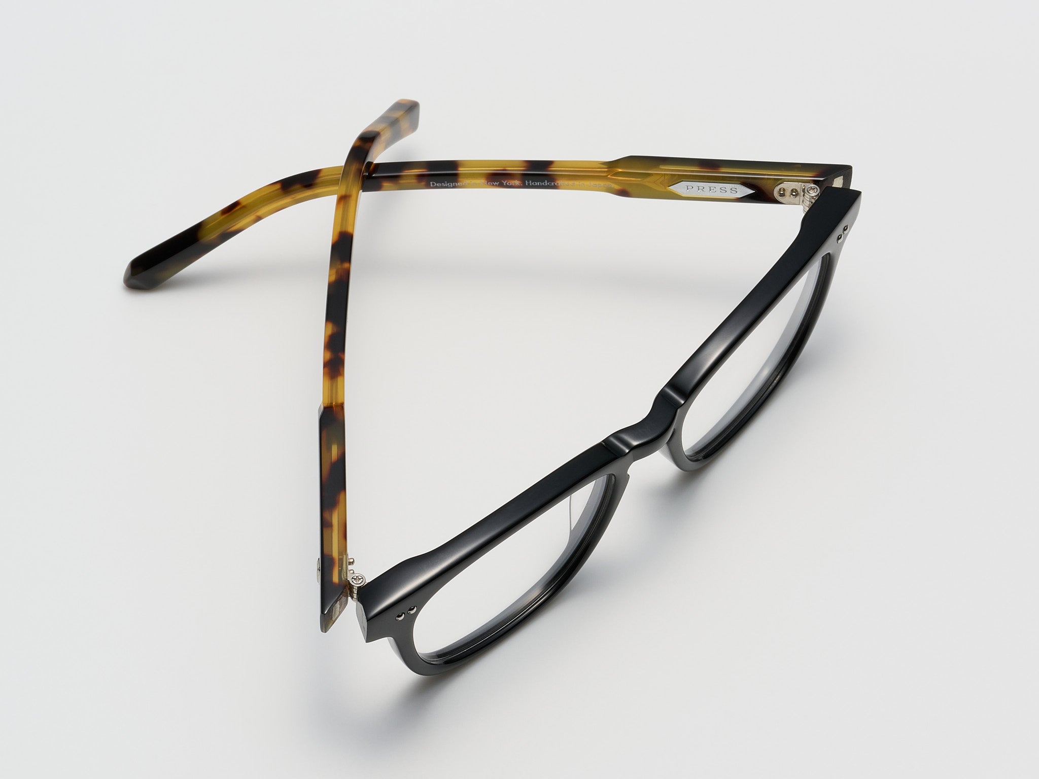 Press The Choice Optical Black Tortoise / Silver