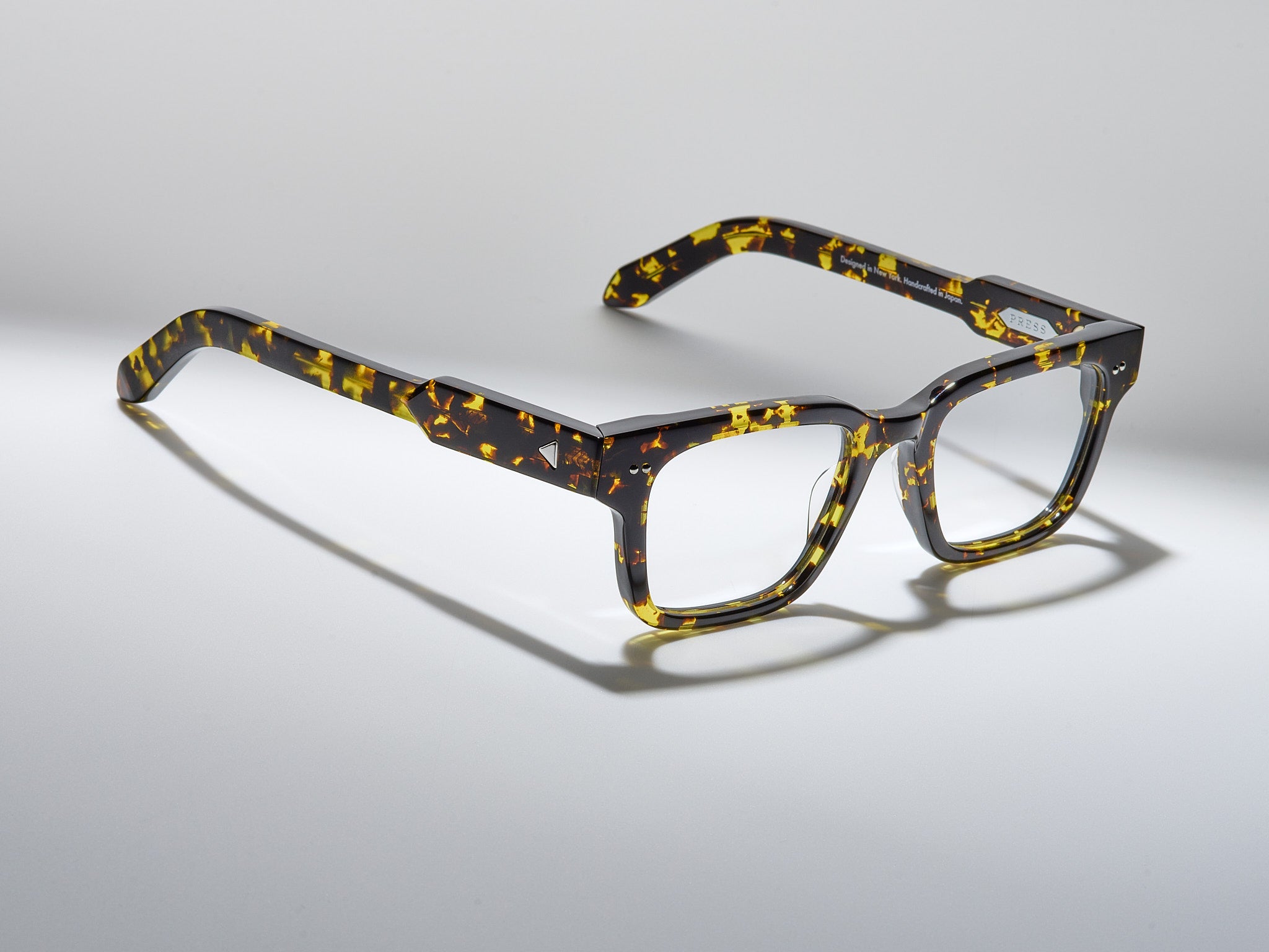 Press The Genius Optical Tokyo Tortoise / Silver